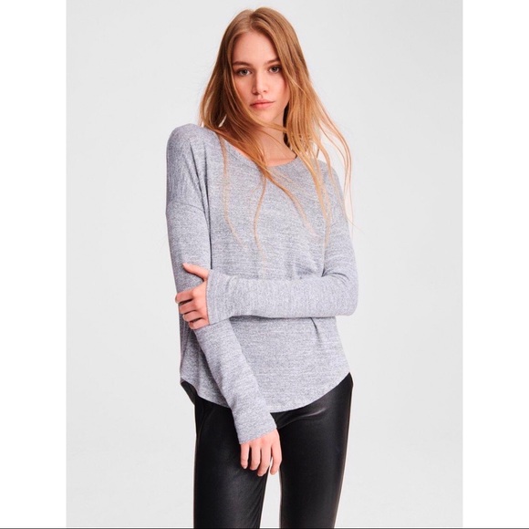 rag & bone Tops - Rag & Bone Hudson Long Sleeve Knit Tee